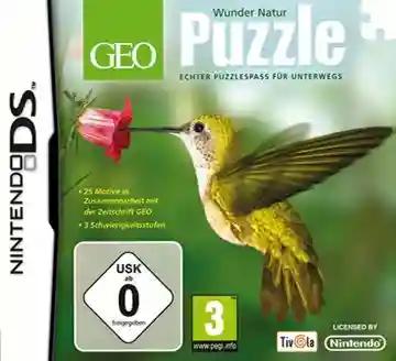 GEO Wunder Natur Puzzle - Echter Puzzlespass fuer Unterwegs (Europe) (En,Fr,De,Es,It)